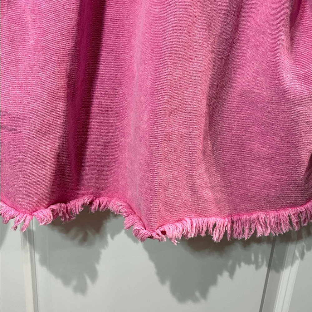 Pink Denim Jacket - image 4